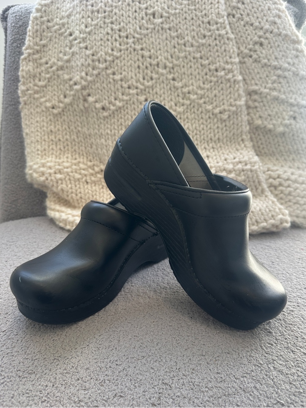 Dansko - Classic Black Women's Slip-On Clogs Size 35